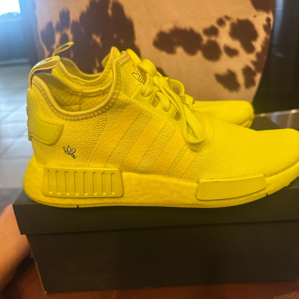 Women Adidas Bright Yellow Sneakers